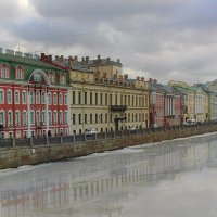 Питер, набережная Фонтанки :: Сергей Антонов Питер, набережная Фонтанки :: Сергей Антонов