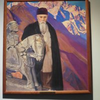 Портрет Н.К. Рериха. :: Лидия Бусурина Портрет Н.К. Рериха. :: Лидия Бусурина