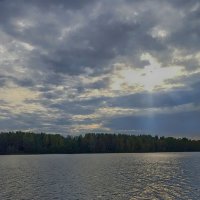 Вечер на Большом озере. :: Лилия *