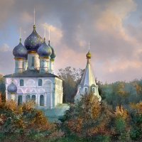 Москва. Храм Казанской иконы Божией Матери в Коломенском. :: В и т а л и й .... Л а б з о'в