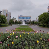Сквер имени Ермакова. :: Радмир Арсеньев Сквер имени Ермакова. :: Радмир Арсеньев