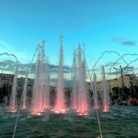 Вечером у фонтана :: Мишель71 Вечером у фонтана :: Мишель71