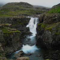 Водопад Нюрхильсфосс, Исландия.