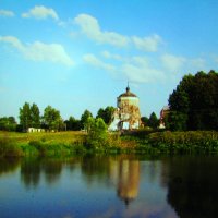 На пруду