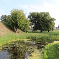 Водный ров в Брестской крепости -1