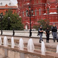 На страже порядка в любую погоду.