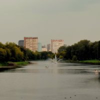 Река Чурилиха в Люблино.