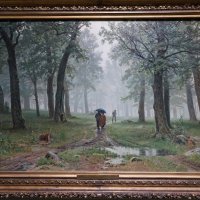 Дождь в дубовом лесу :: Иван Литвинов