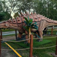 Доисторическая эпоха: инсталляции в городском пространстве