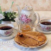 Приглашаю на чай с медком!