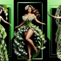 ландышевый триптих Музы весны :: Елизавета Мур