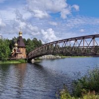 Церковь Андрея Первозванного на р. Вуоксе.