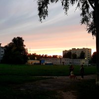 Стали дни короче.Закат 20.00, 19 августа :: Galina Solovova