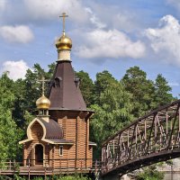 Церковь Андрея Первозванного на р. Вуоксе.