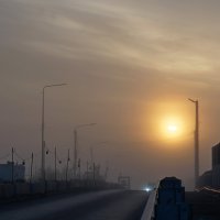Утро туманное :: Андрей Катков Утро туманное :: Андрей Катков
