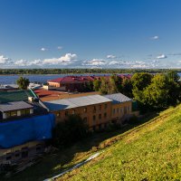 На берегу Волги