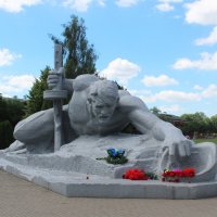 Подвиг советского солдата. Монумент "Жажда" в Брестской крепости
