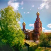 Заведенская церковь (храм Феодоровской иконы Божией Матери) Ковров :: AZ east3 Заведенская церковь (храм Феодоровской иконы Божией Матери) Ковров :: AZ east3
