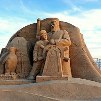 Выставка скульптур из песка в парке 300-летия Ст.-Петербурга :: Елена