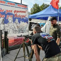 Военная тема фестиваля "Русское лето" :: Татьяна Машошина Военная тема фестиваля "Русское лето" :: Татьяна Машошина