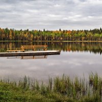 Озеро Чёрное, Вологодская область...