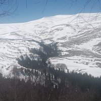 Горы вершины зима плато лагонаки