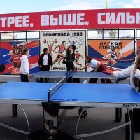 Любителям настольного тенниса. :: Татьяна Помогалова Любителям настольного тенниса. :: Татьяна Помогалова
