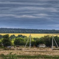 Затерянный хуторок в степи