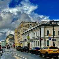 За облаками