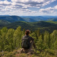 Вид на Царские Ворота.