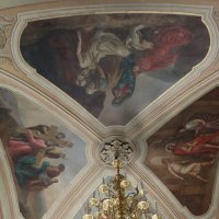 Плафон храма Живоначальной Троицы в Листах :: Ольга Sh Плафон храма Живоначальной Троицы в Листах :: Ольга Sh