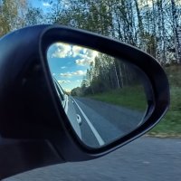 По дороге с облоками