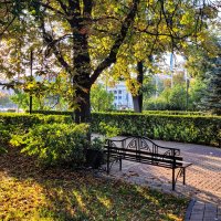 Сентябрь в Кольцовском сквере :: Татьяна Машошина