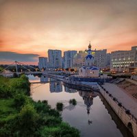 Вечер в университетском городке БЕЛГУ