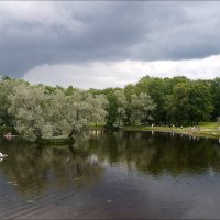 в Дворцовом парке