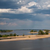 Волжские просторы :: Татьяна Панчешная