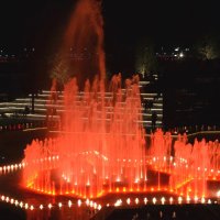 Омск радуется музыкальному фонтану
