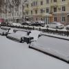 Лавочки в снежном покрывале :: Татьяна Машошина