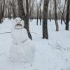 Снеговик.Февраль. :: Андрей Хлопонин