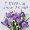 С перым днём весны! :: Елена Сухорученкова