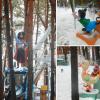 Детские аттракционы зимой :: Лера