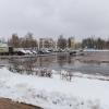Улица после апрельского снегопада :: Александр Синдерёв