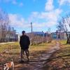Май...С собачкой на церковном холме! :: Владимир 