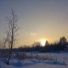 Зима рассвет :: Александр