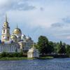 Нило-Столобенская Пустынь. Вид с озера Селигер. :: VL