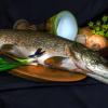 Натюрморт сощукой и стрекозой :: Евгений Тарасов