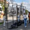 Выставка "Уголь Донбасса" портрет Саши Шубина позывной "Злой" :: Татьяна Машошина