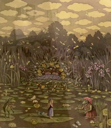 3. иллюстрация к сказке Х. К. Андерсена "Дюймовочка"