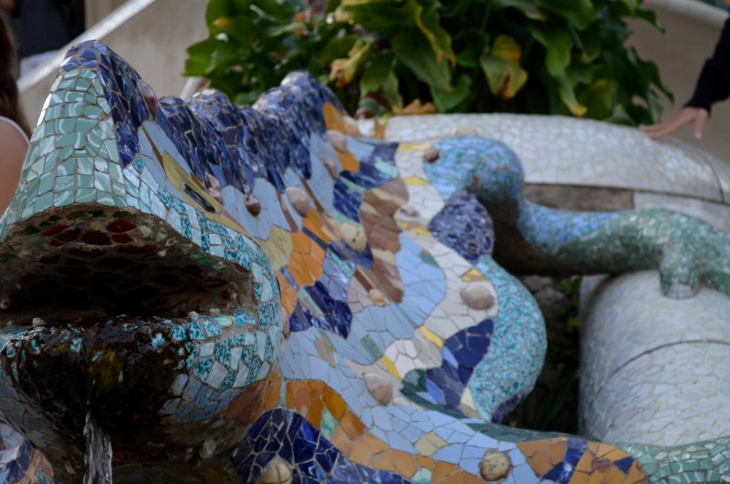 Барселона, Парк Гуэль-пряничные домики! - №21 Барселона, Парк Гуэль-пряничные домики! - №21