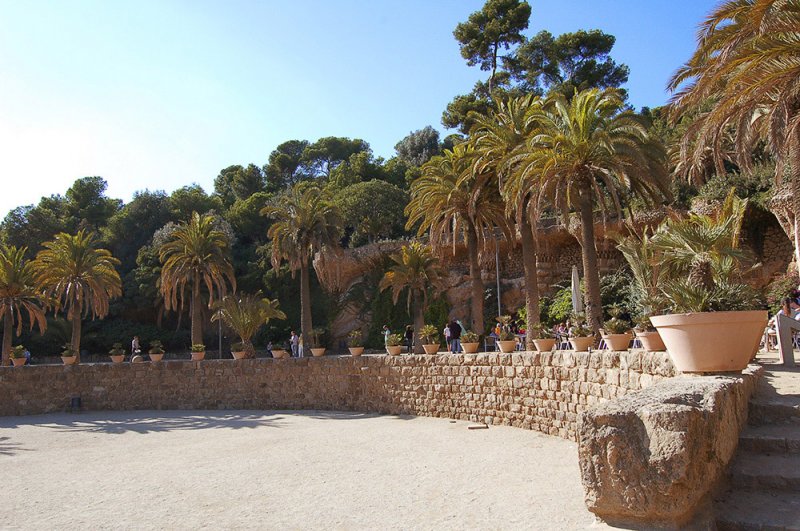 Барселона, Парк Гуэль-пряничные домики! - №41 Барселона, Парк Гуэль-пряничные домики! - №41